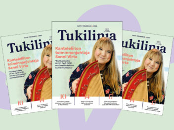 Tukilinja-lehden kansia.