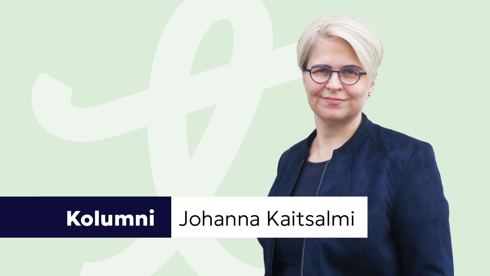 Johanna Kaitsalmi potrettikuva