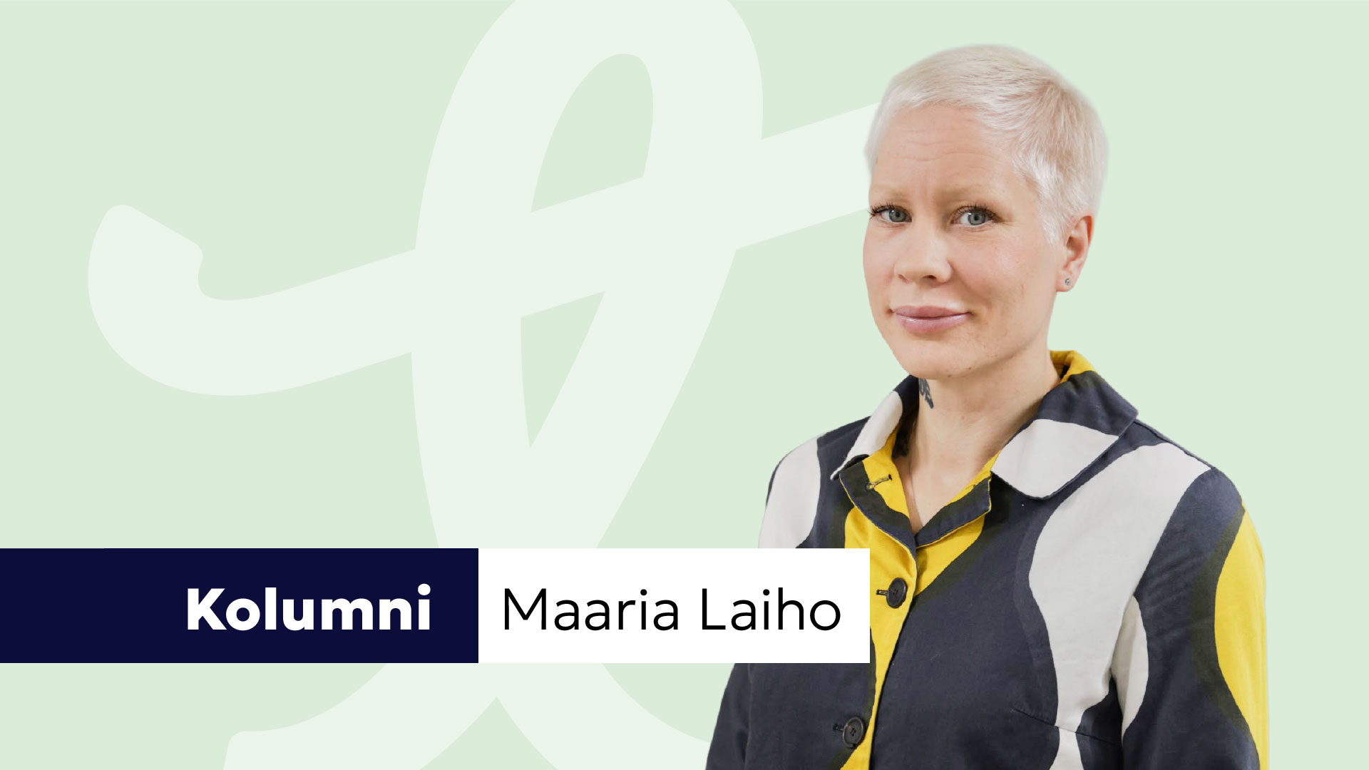 Maaria Laiho potrettikuva